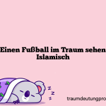 Einen Fußball im Traum sehen Islamisch