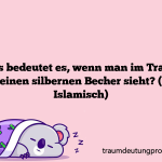 Was bedeutet es, wenn man im Traum einen silbernen Becher sieht? ( Islamisch)